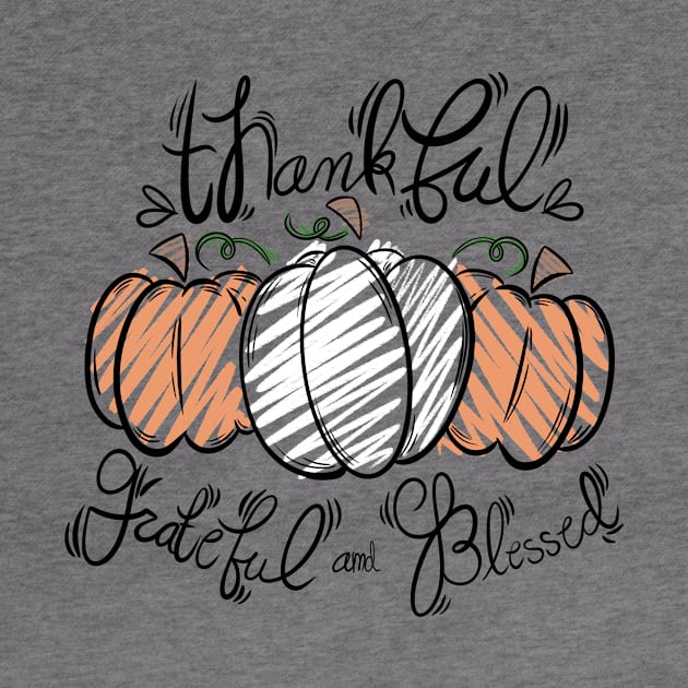 Thankful, Grateful and Blessed - Thanksgiving , holiday, seasonal by Autumns_Creations